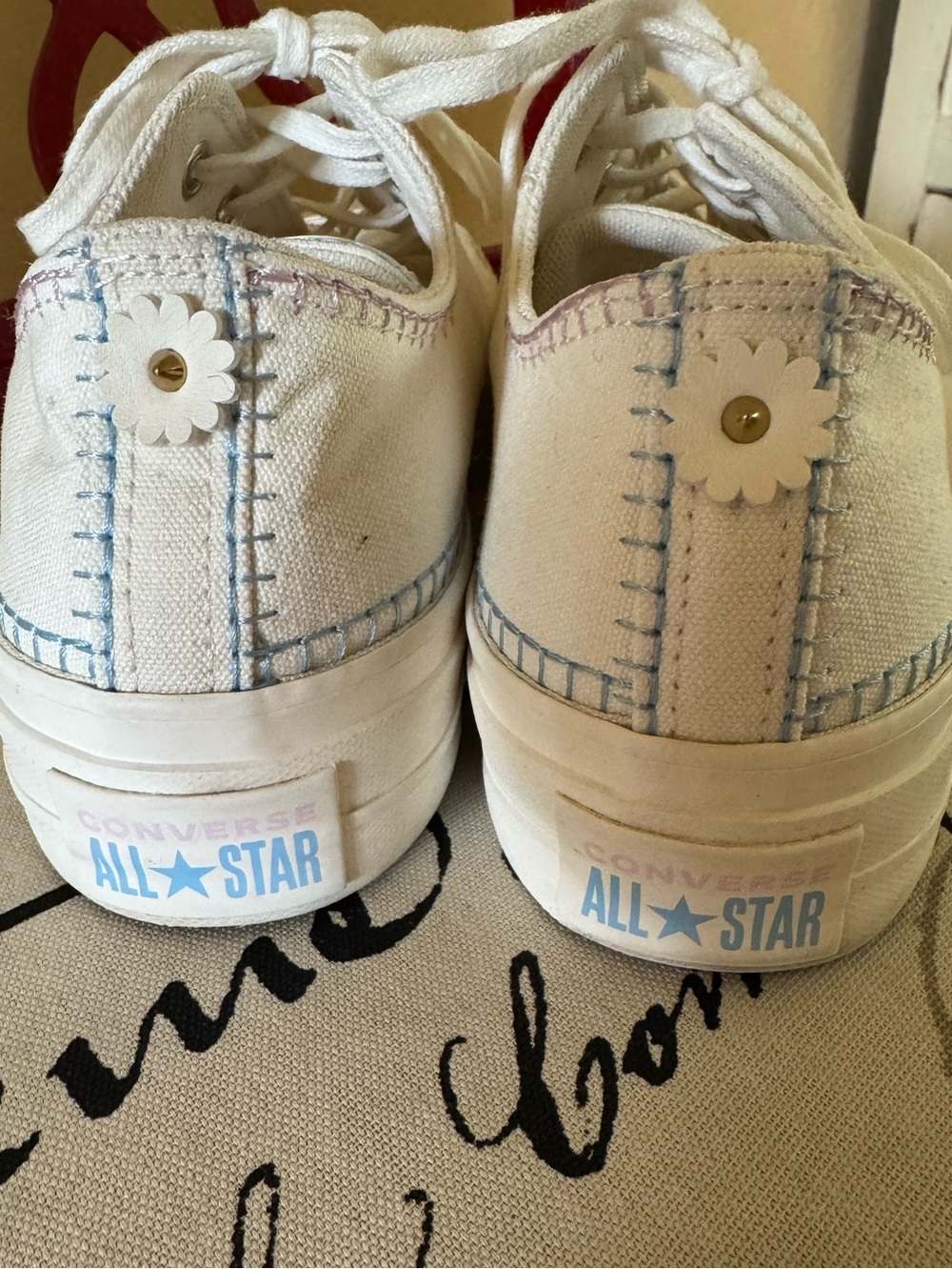 Converse Chuck Taylor All Star Oxford Platform Sneaker - Women's Size 9.5 - Picture 2 of 7